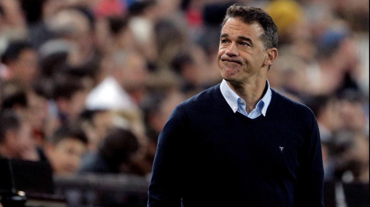 Luis García Plaza, extécnico del Villarreal. 