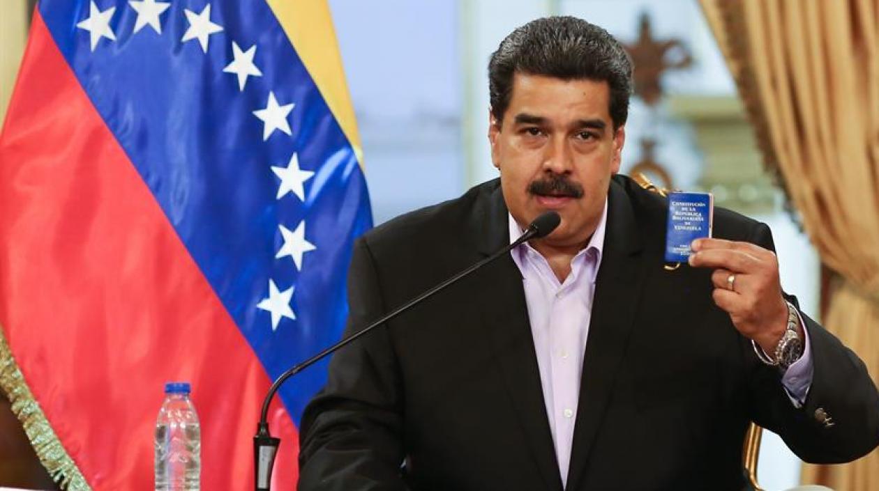 El Presidente de Venezuela, Nicolás Maduro.