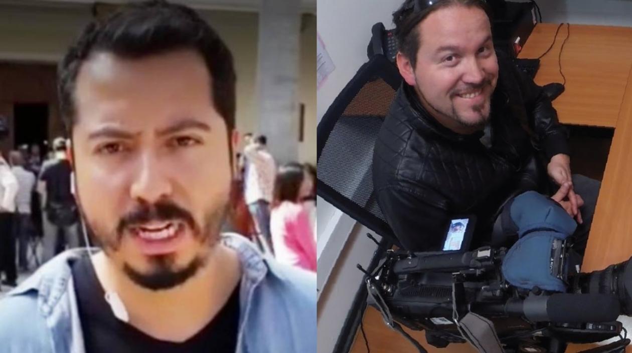 Ellos son los chilenos Rodrigo Pérez y Gonzalo Barahona, ambos de la televisión TVN.