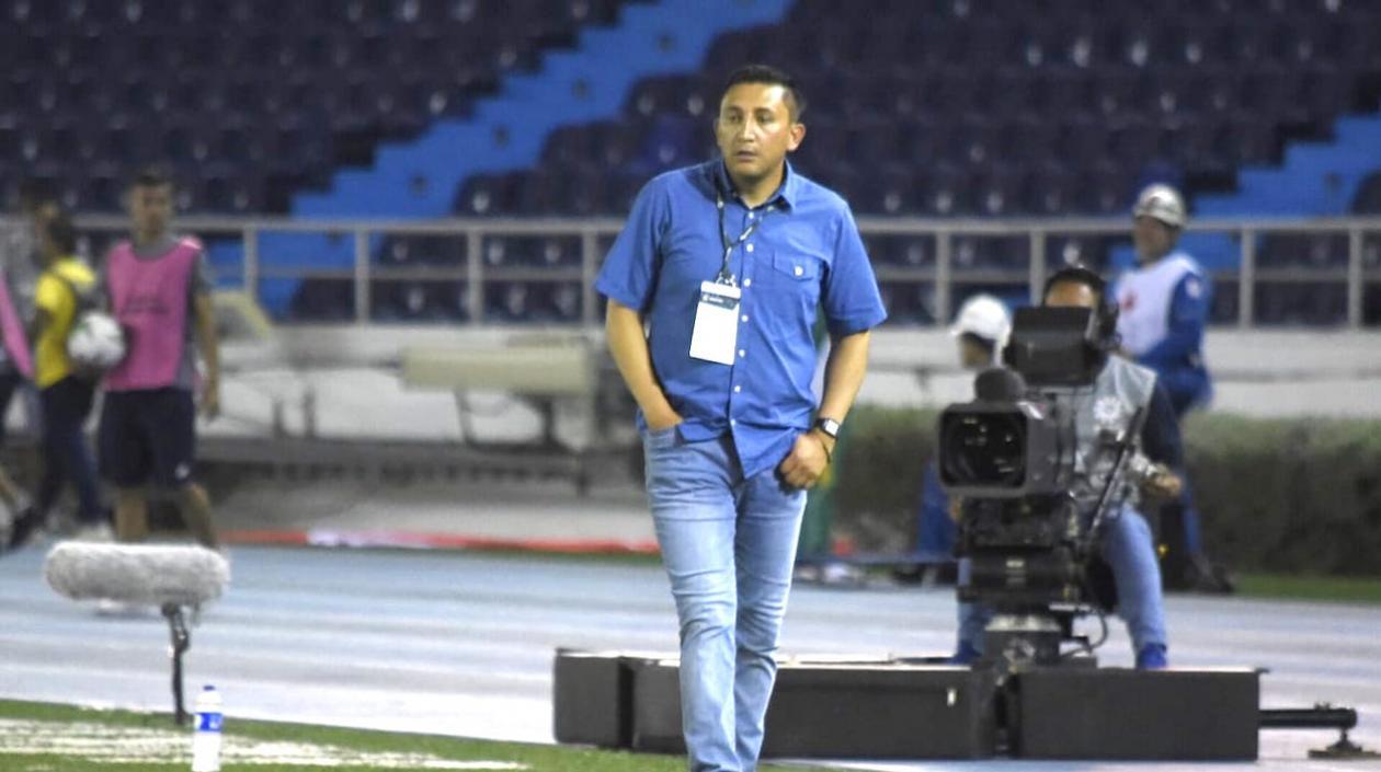 Diego Corredor DT de Patriotas.