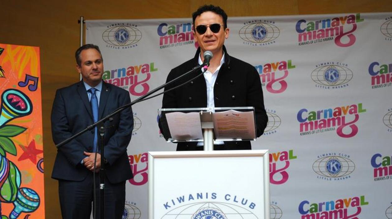 El cantante colombiano Fonseca.