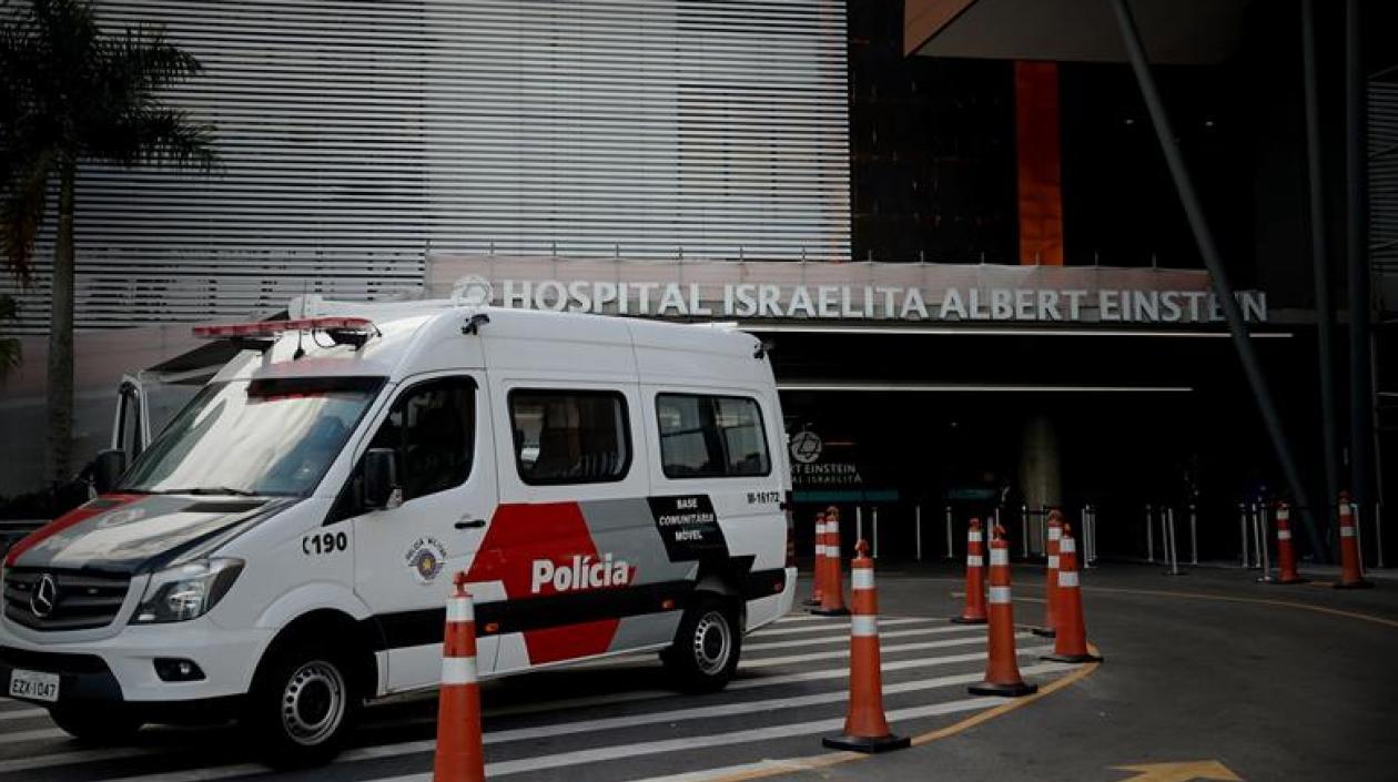 Hospital donde permanece el Presidente de Brasil.