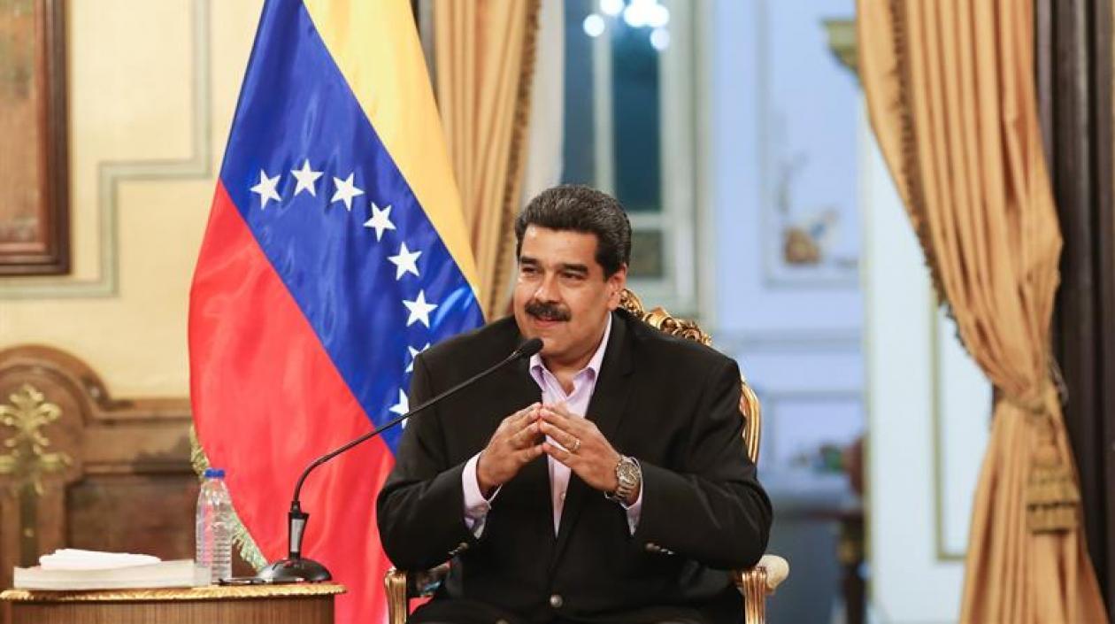 El Presidente de Venezuela, Nicolás Maduro.