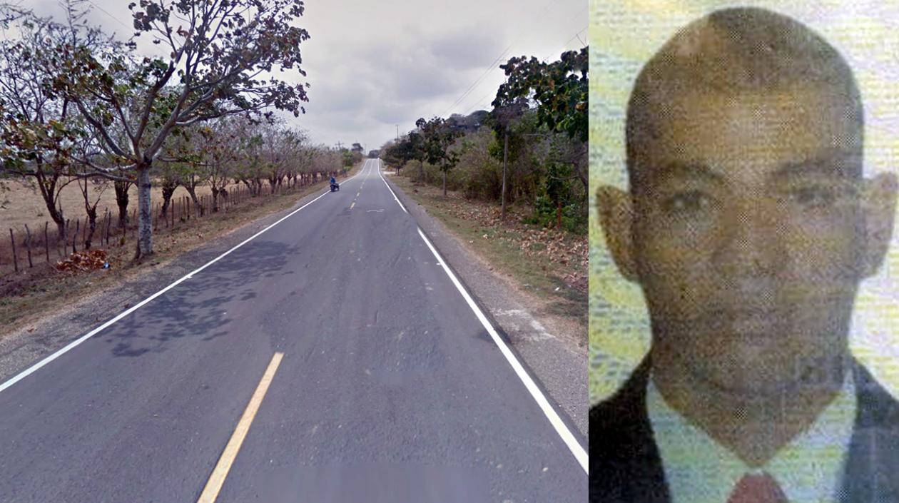 Adrian Alberto Ramos Jiménez falleció tras accidentarse en la vía Juan de Acosta - Santa Verónica.