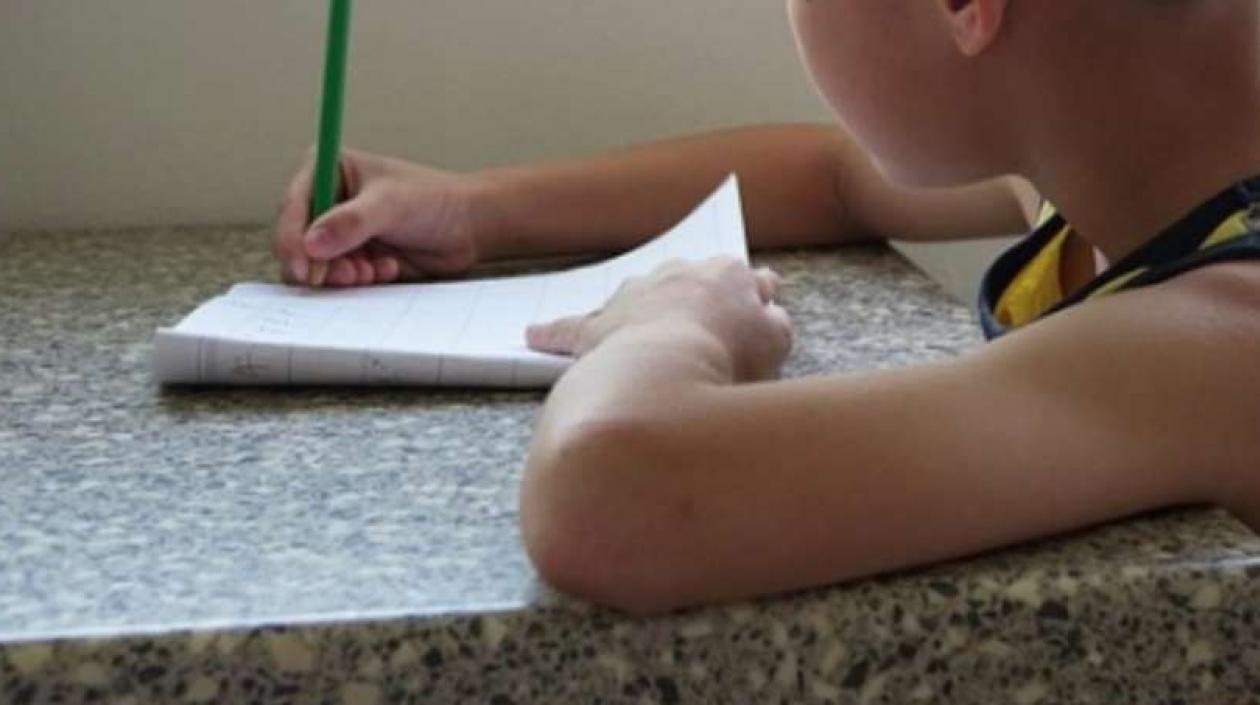 El menor fingió su secuestro para no hacer las tareas.