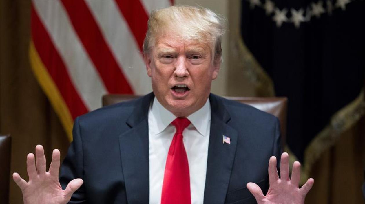 Donald Trump, presidente de Estados Unidos. 