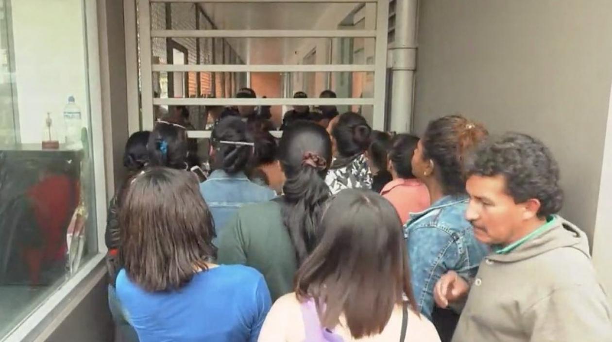 Momento del incidente. 