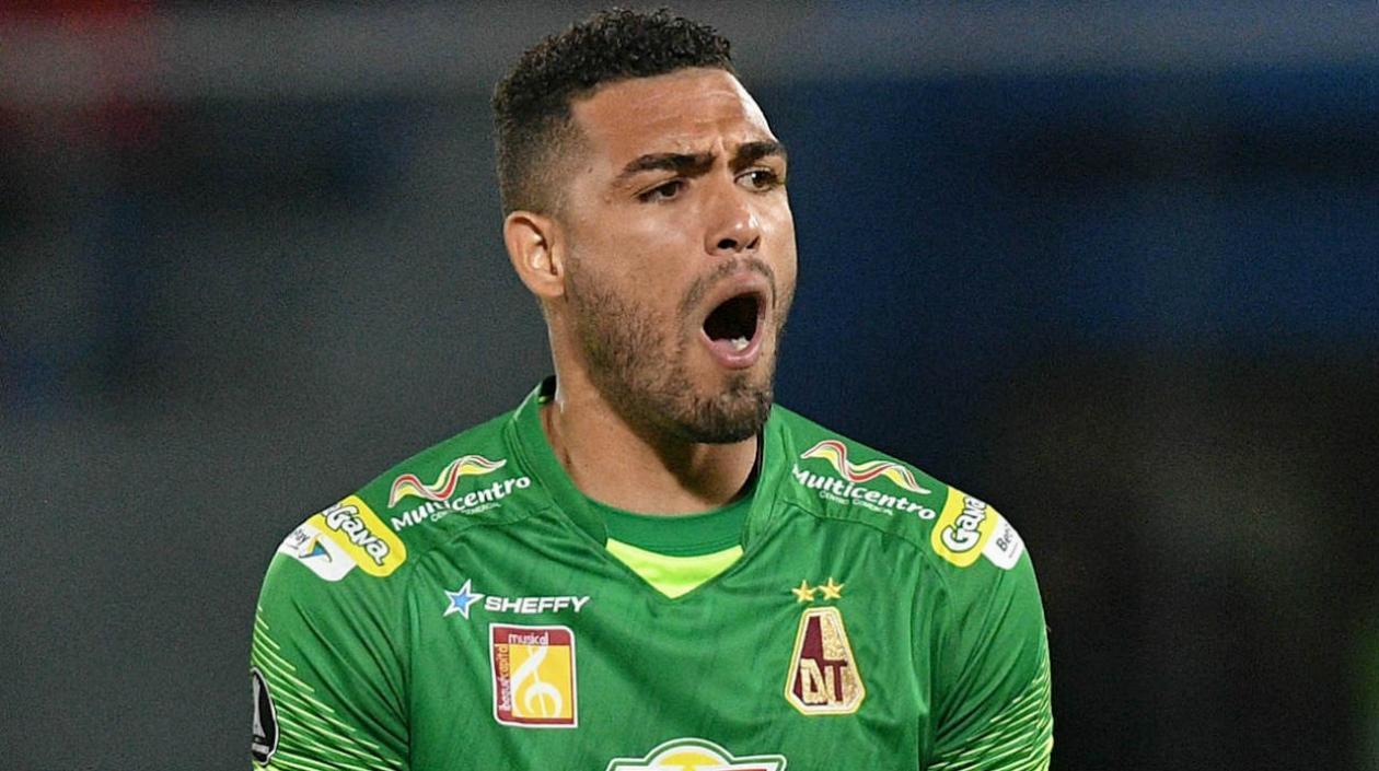 Álvaro Montero, arquero del Deportes Tolima. 
