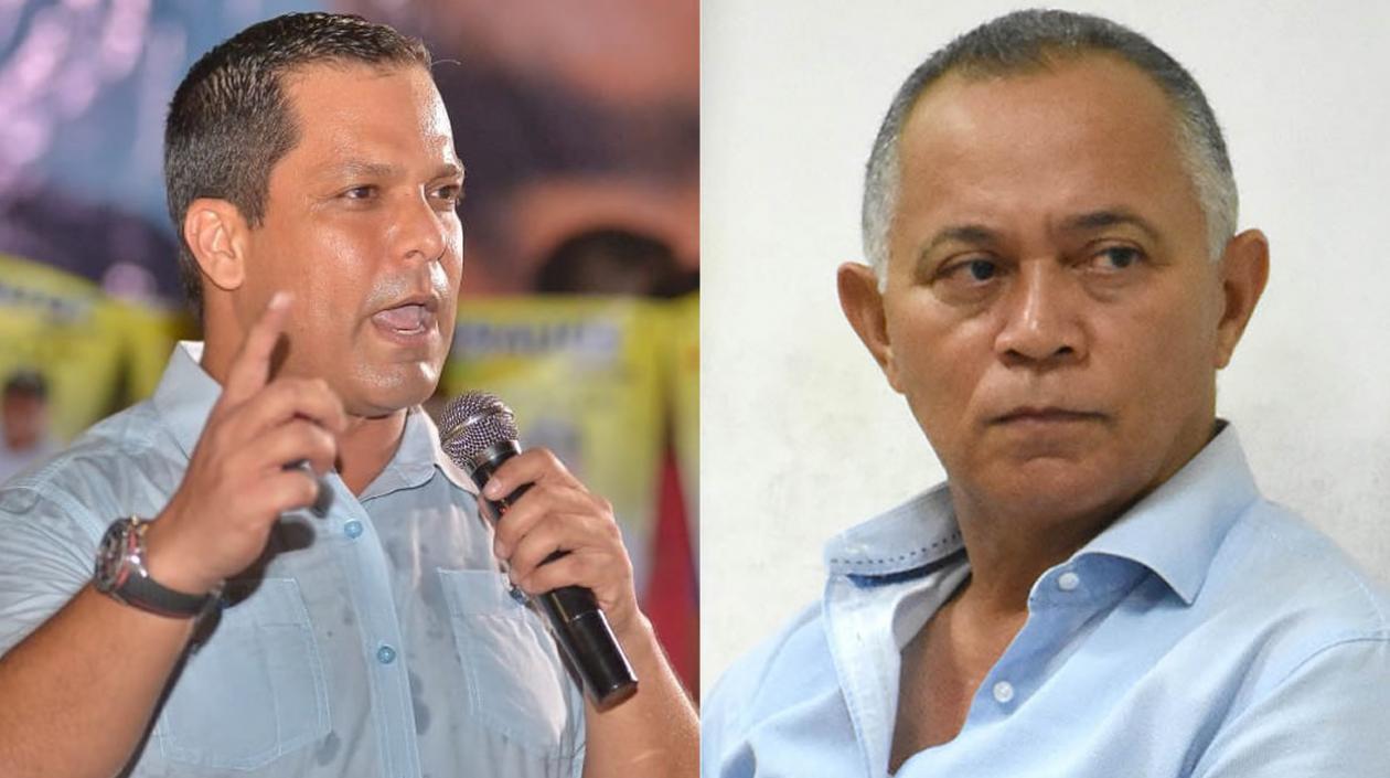 Luis Alberto Monsalvo Gnecco y Fredys Socarrás Reales.