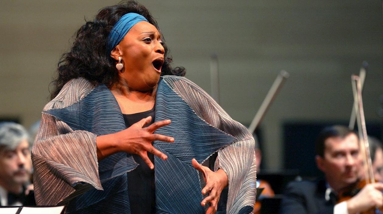 Jessye Norman, soprano estadounidense.