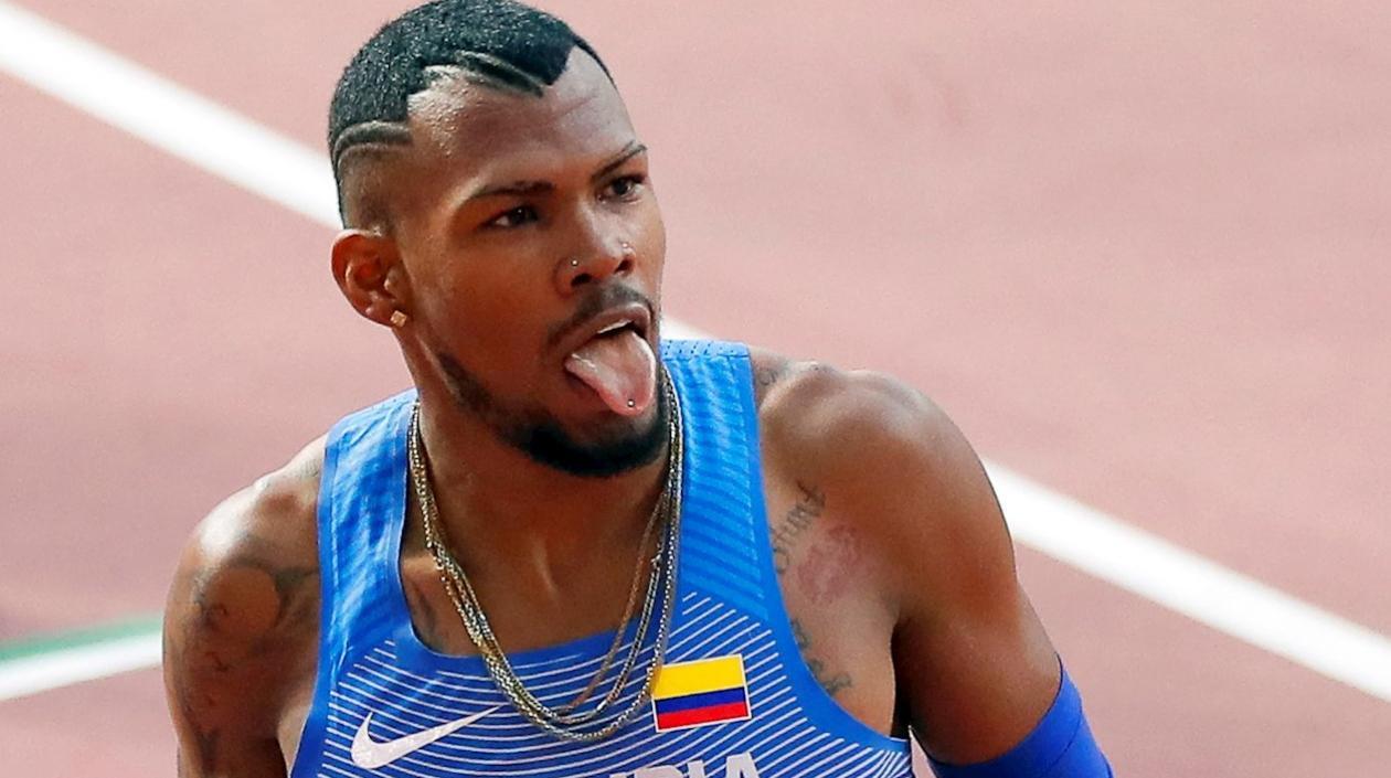 Anthony Zambrano, atleta de la Liga del Atlántico. 