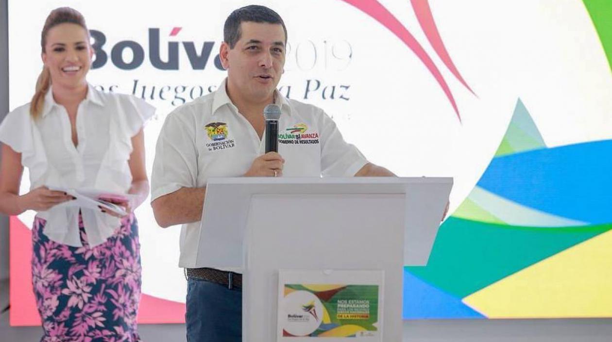 Dumek Turbay, Gobernador de Bolívar.