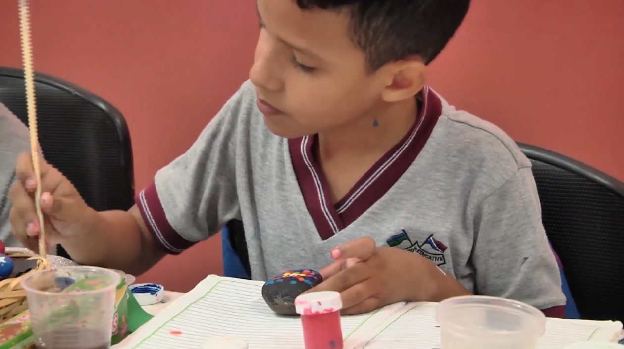 Estudiante de la Institución Educativa Noroccidental de Soledad.