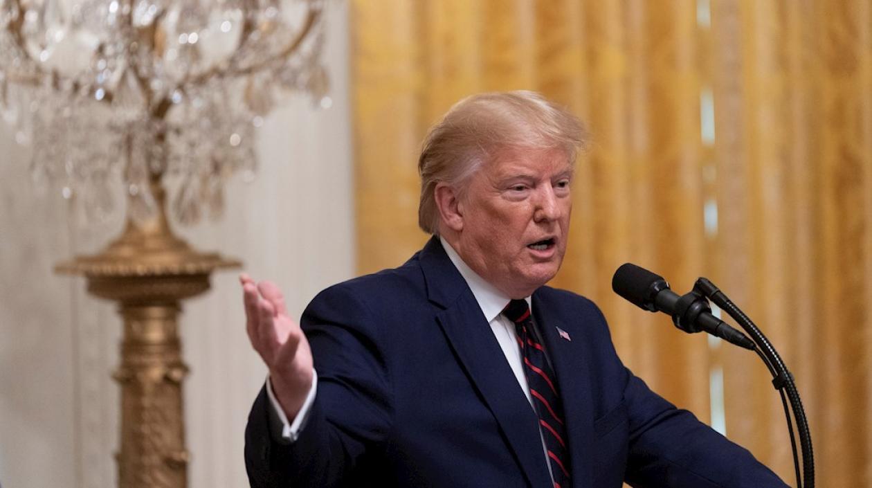 Donald Trump, Presidente de los Estados Unidos.