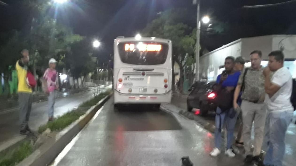 Lugar de los hechos.