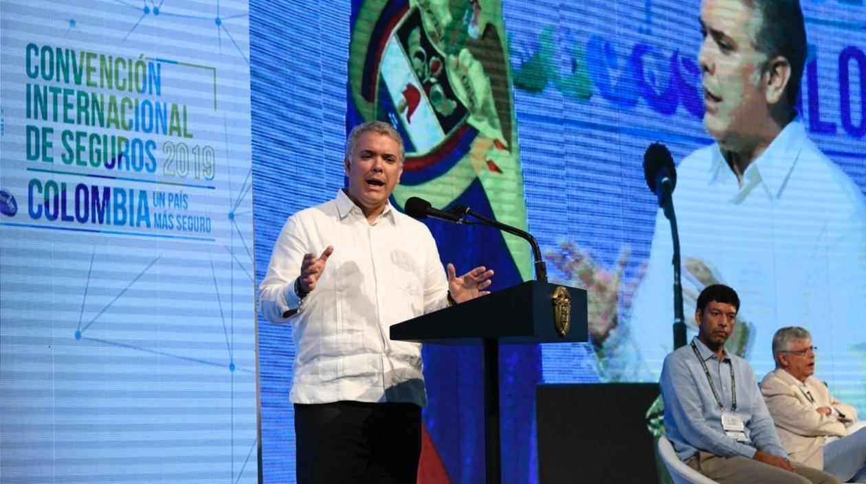 El Presidente de la República, Iván Duque.