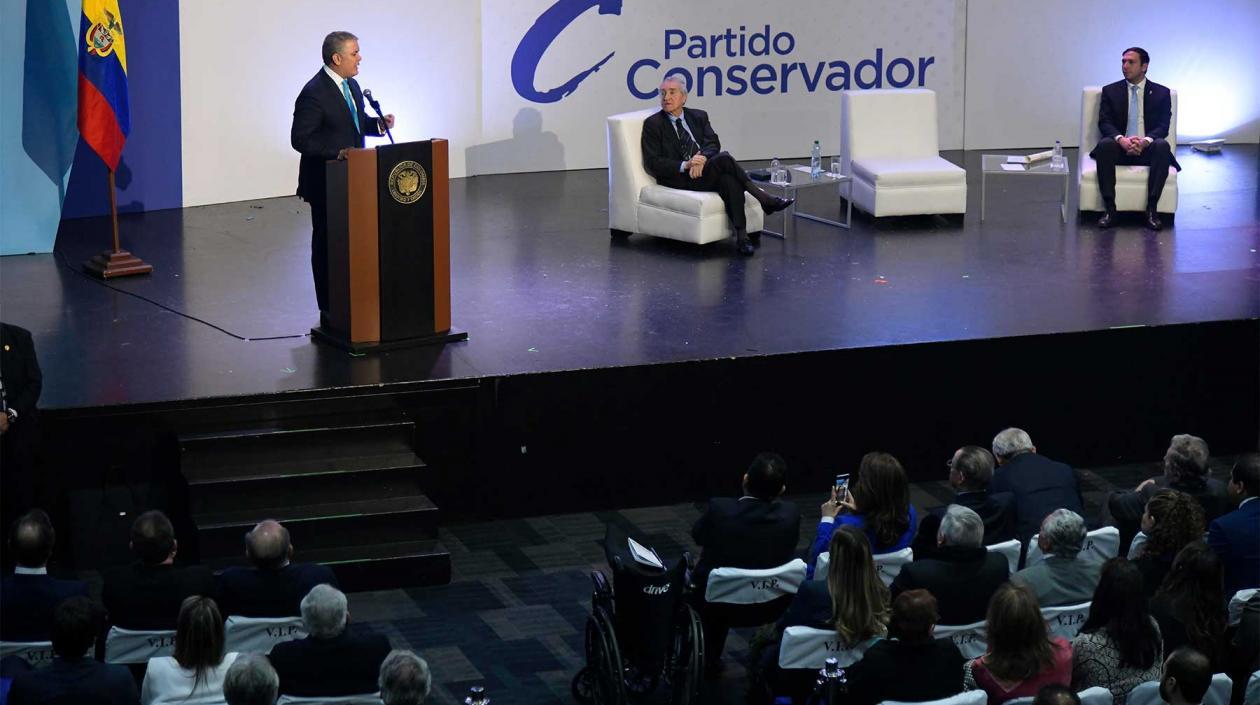 El Presidente de la República, Iván Duque.
