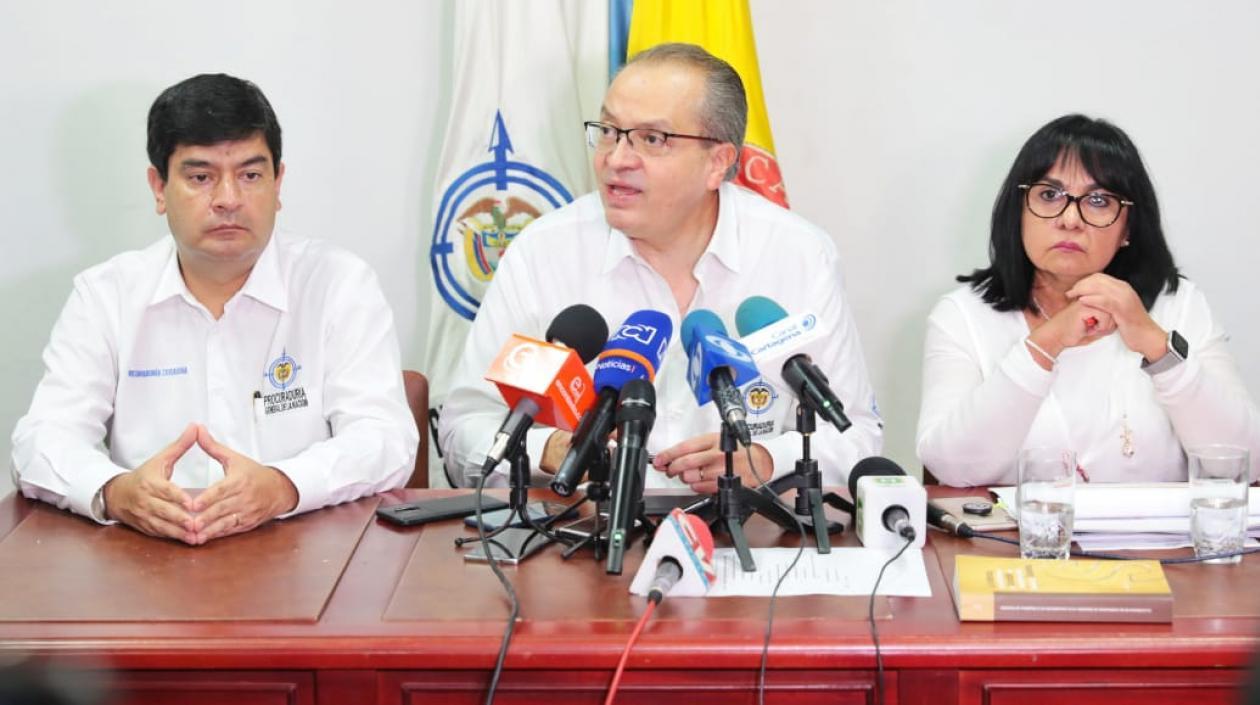 El Procurador General de la Nación, Fernando Carrillo Flórez.