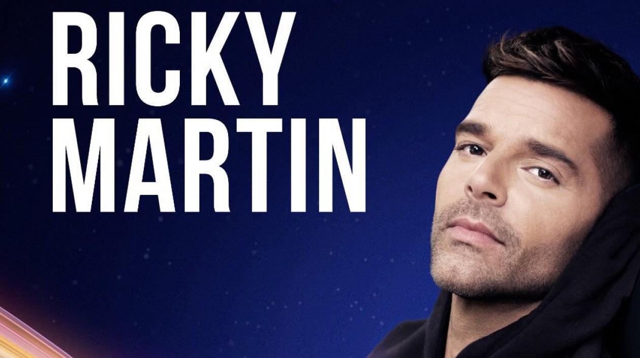 Ricky Martin, cantante puertorriqueño.