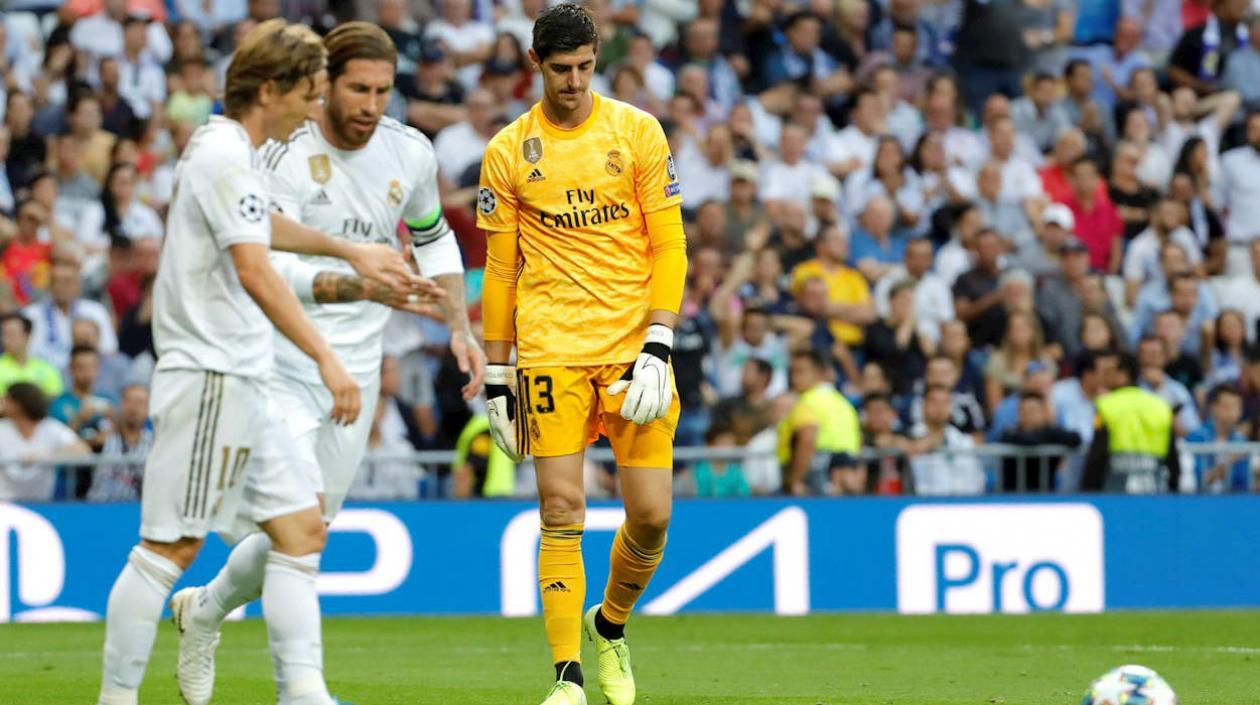 Thibaut Courtois, arquero del Real Madrid. 