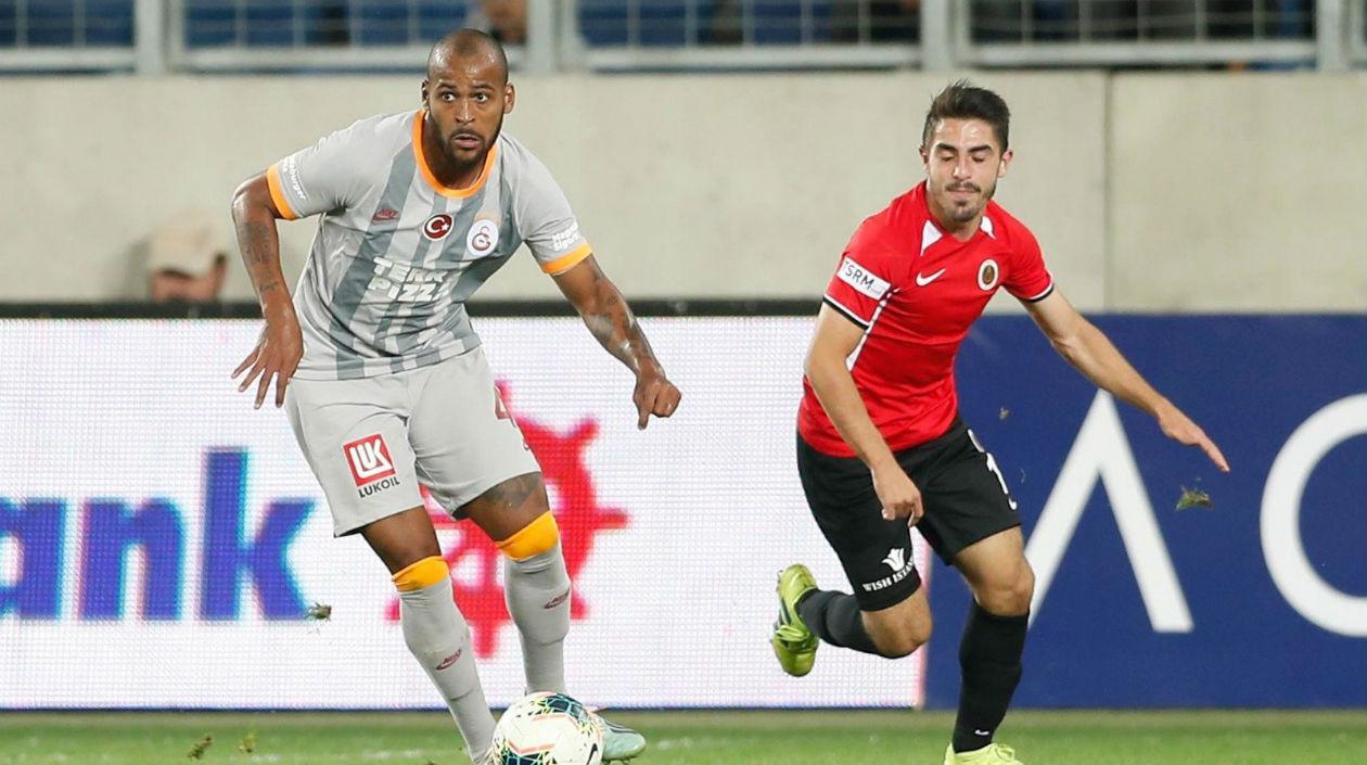 Acción del partido de Galatasaray. 