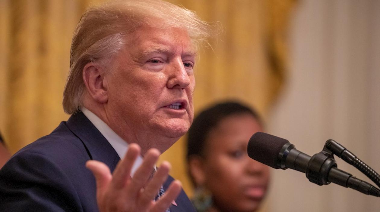 Donald Trump, Presidente de los Estados Unidos.