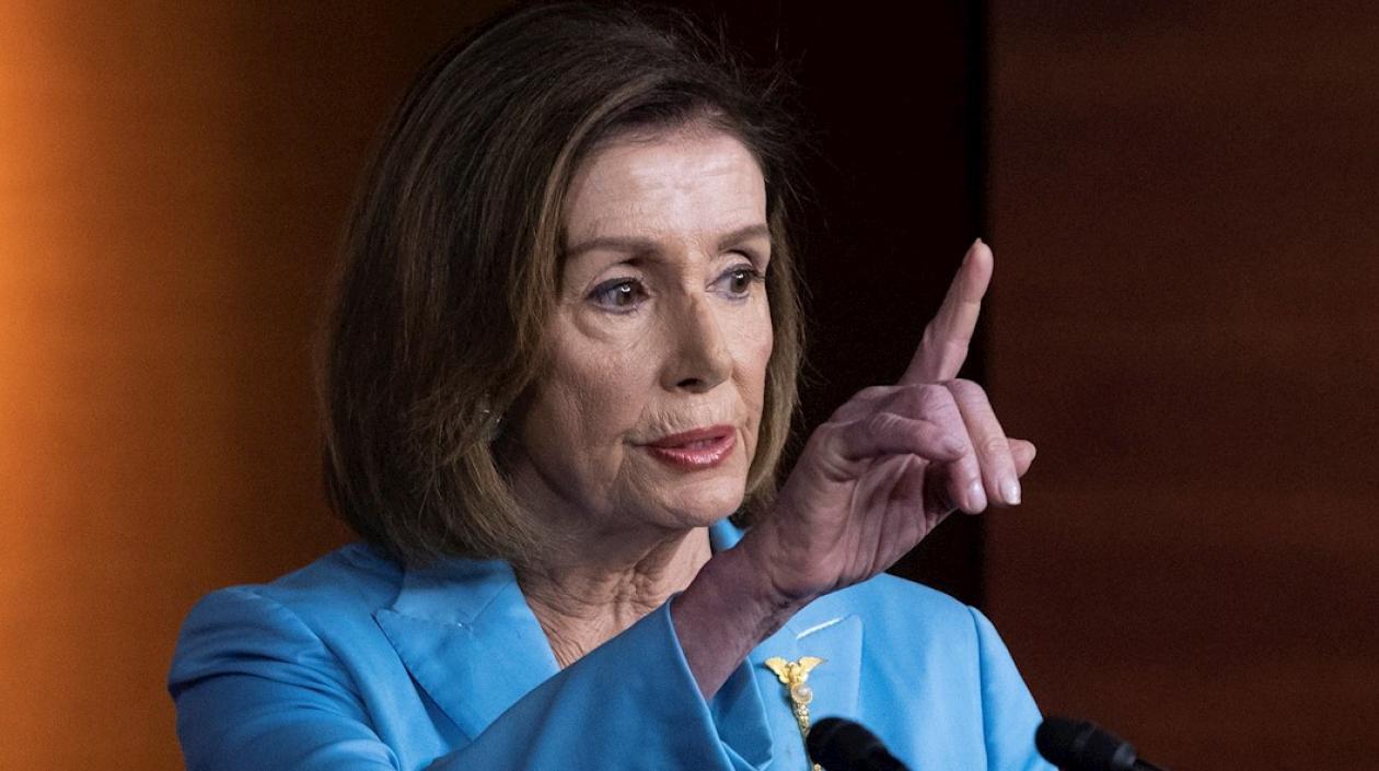 La demócrata Nancy Pelosi. 