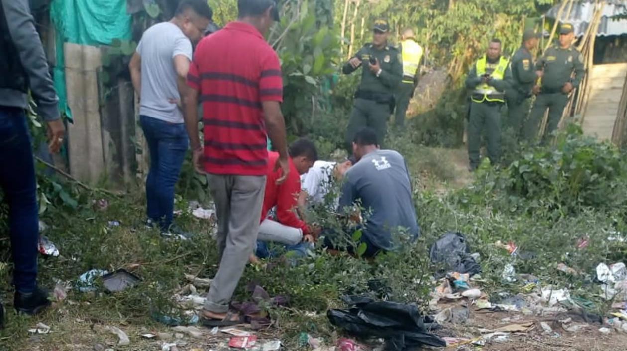 El joven falleció en el lugar de los hechos.