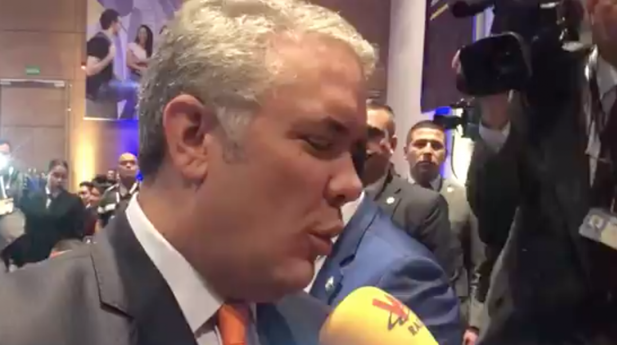 El Presidente de la República, Iván Duque.