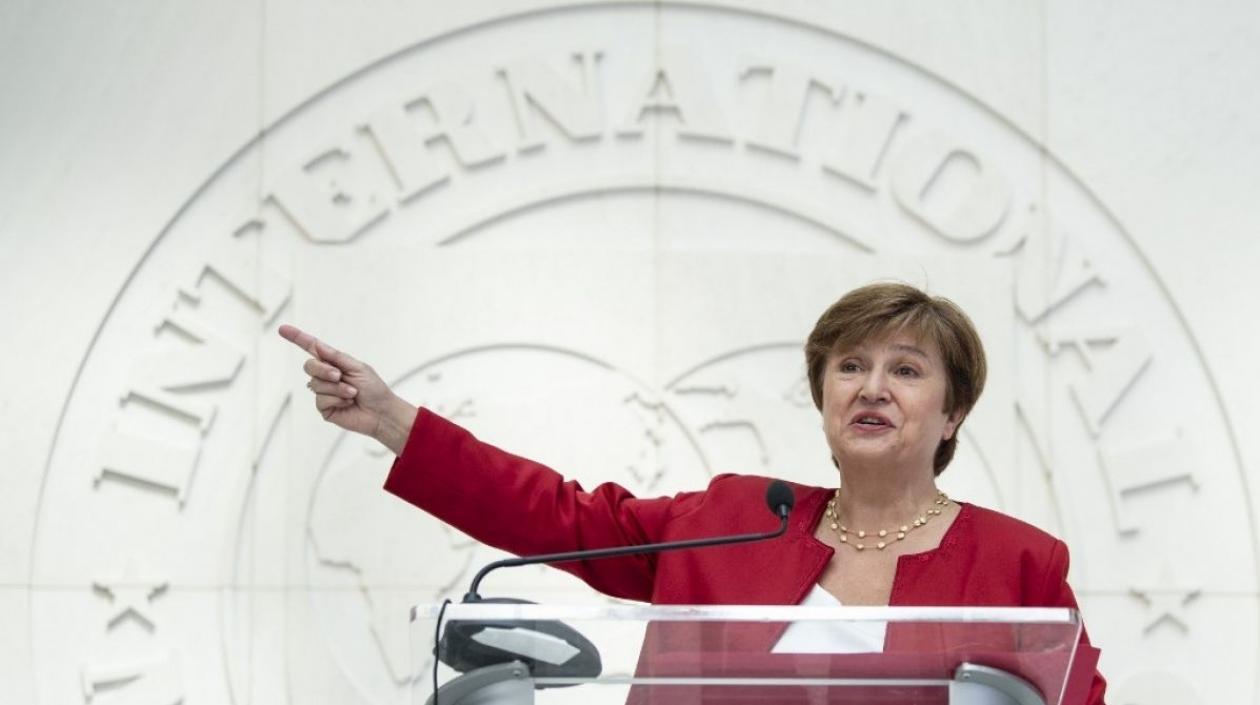 Kristalina Georgieva,  directora gerente del Fondo Monetario Internacional (FMI).