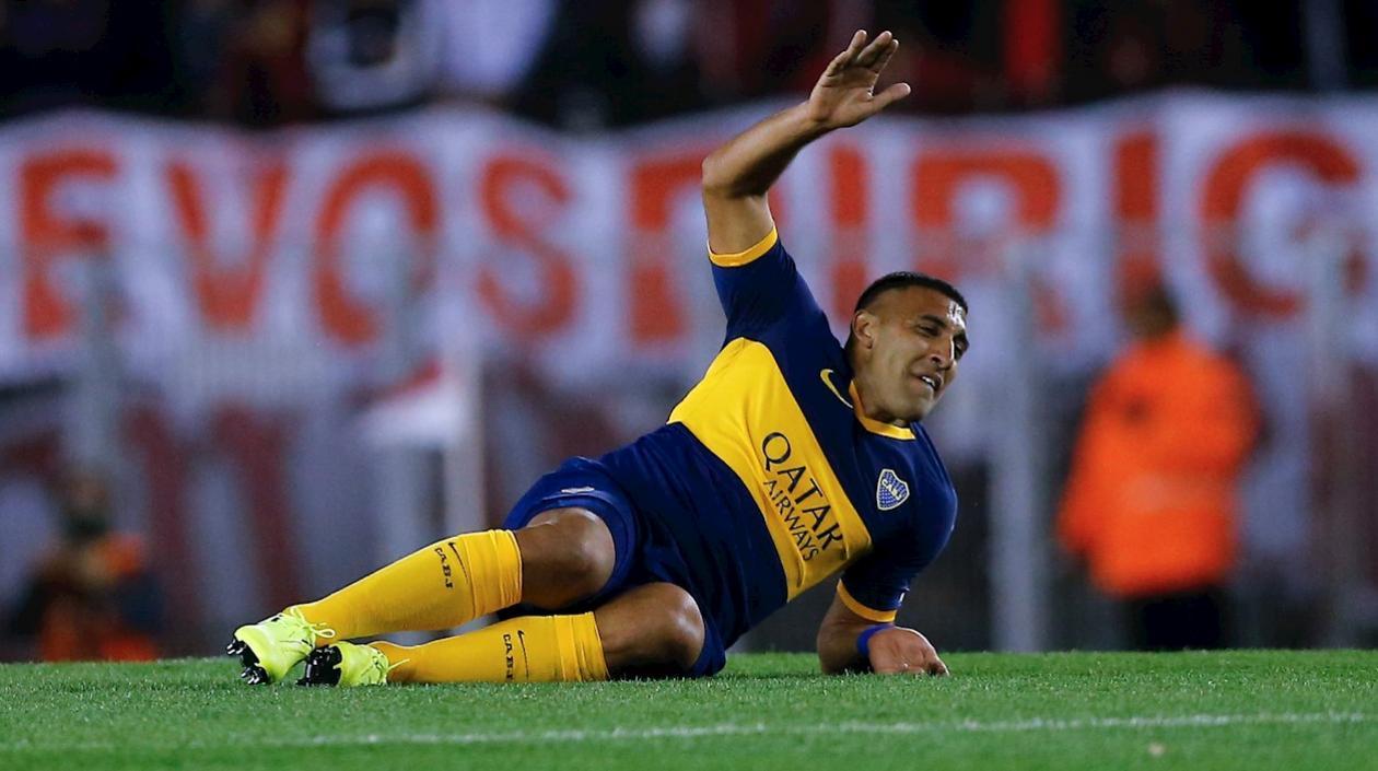  Ramón Ábila, jugador de Boca Juniors.