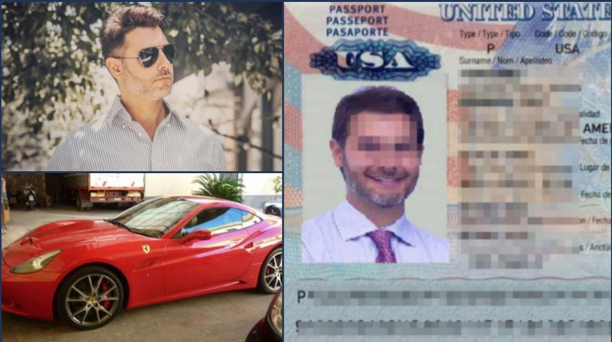 Algunas de las imágenes enviadas por los estafadores.