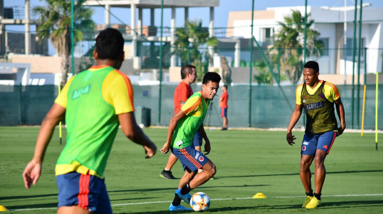Luis Díaz, jugador de la Selección Colombia. 