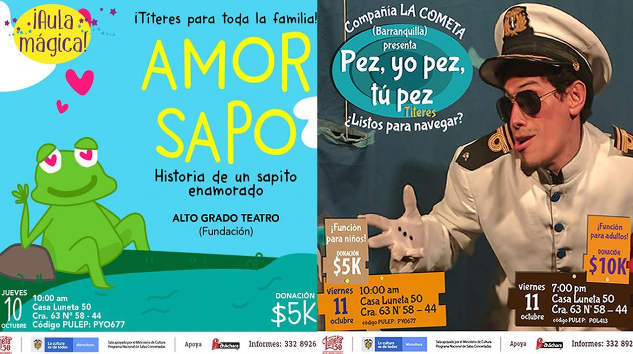 Del 10 al 12 de octubre, Luneta 50 ofrece una rica programación cultural.