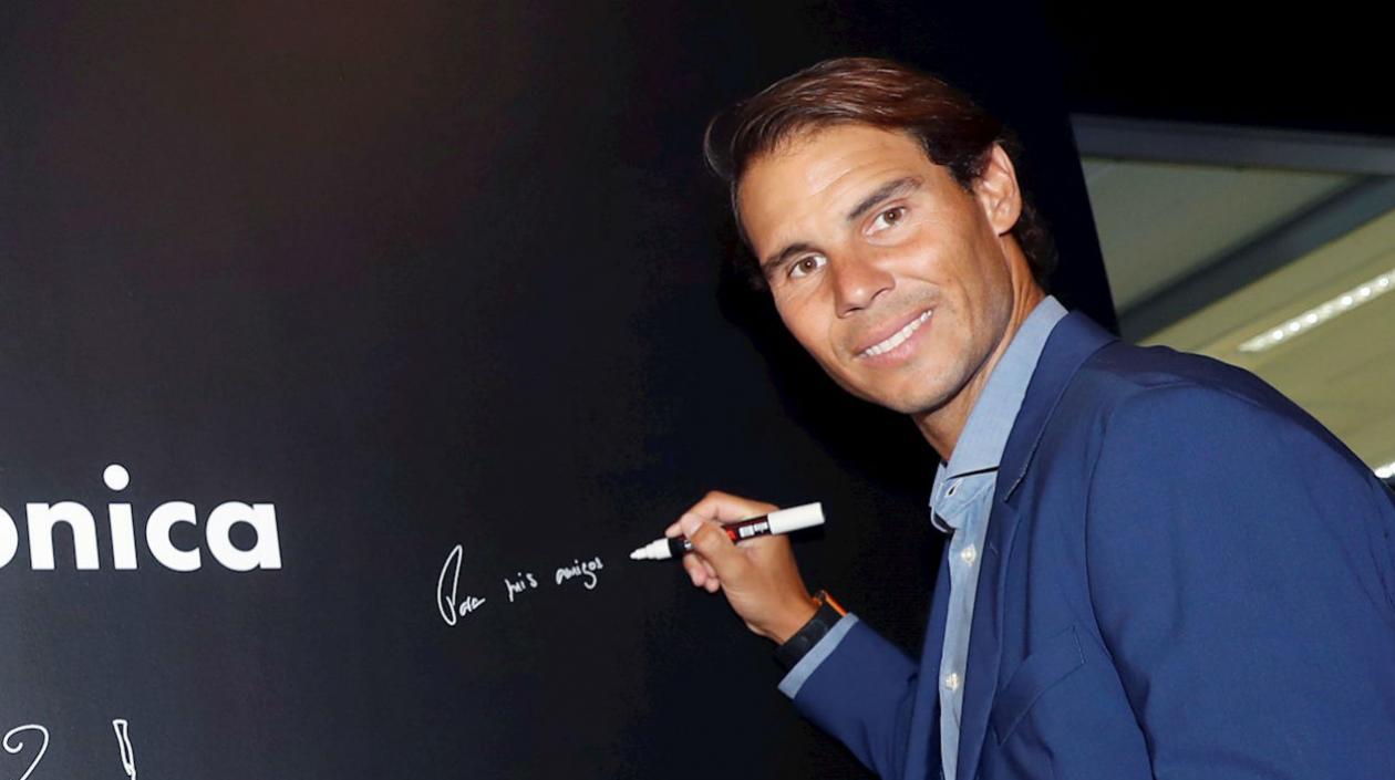 Rafael Nadal, tenista español. 