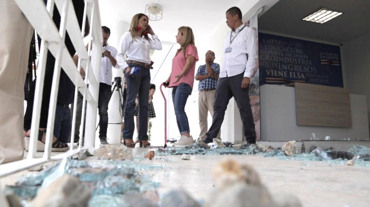 Elsa Noguera, candidata a la Gobernación del Atlántico.