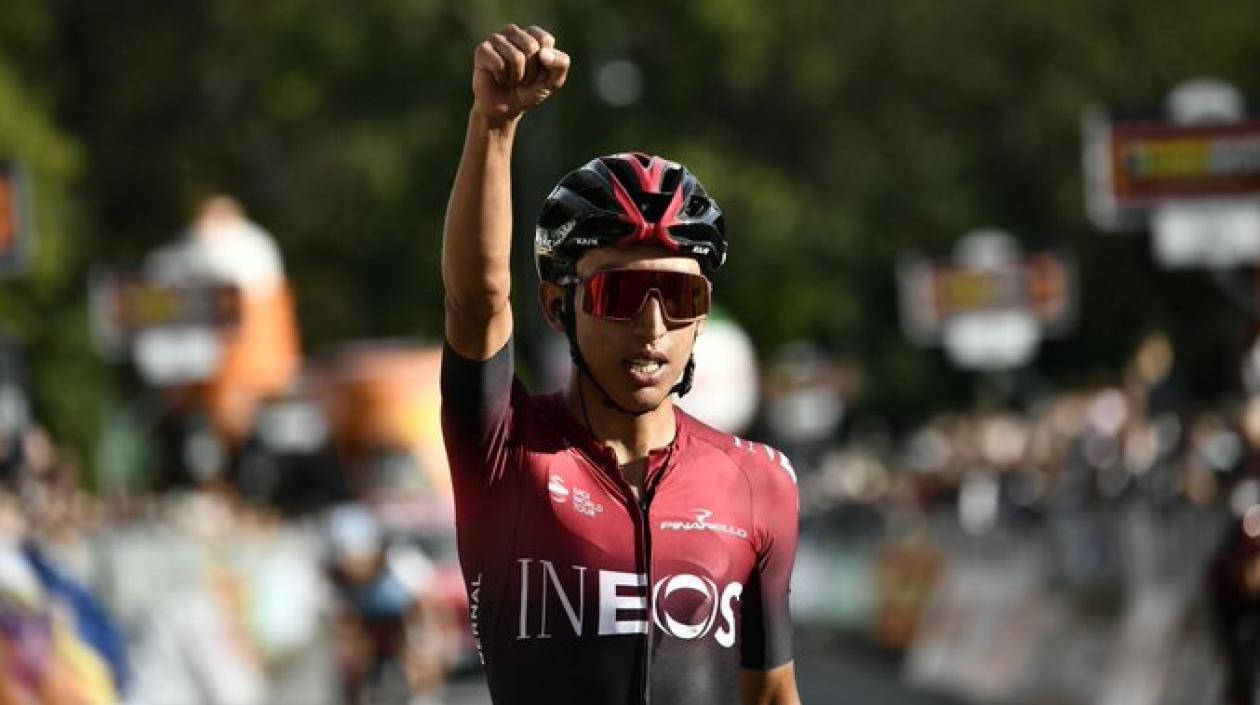 El colombiano Egan Bernal.