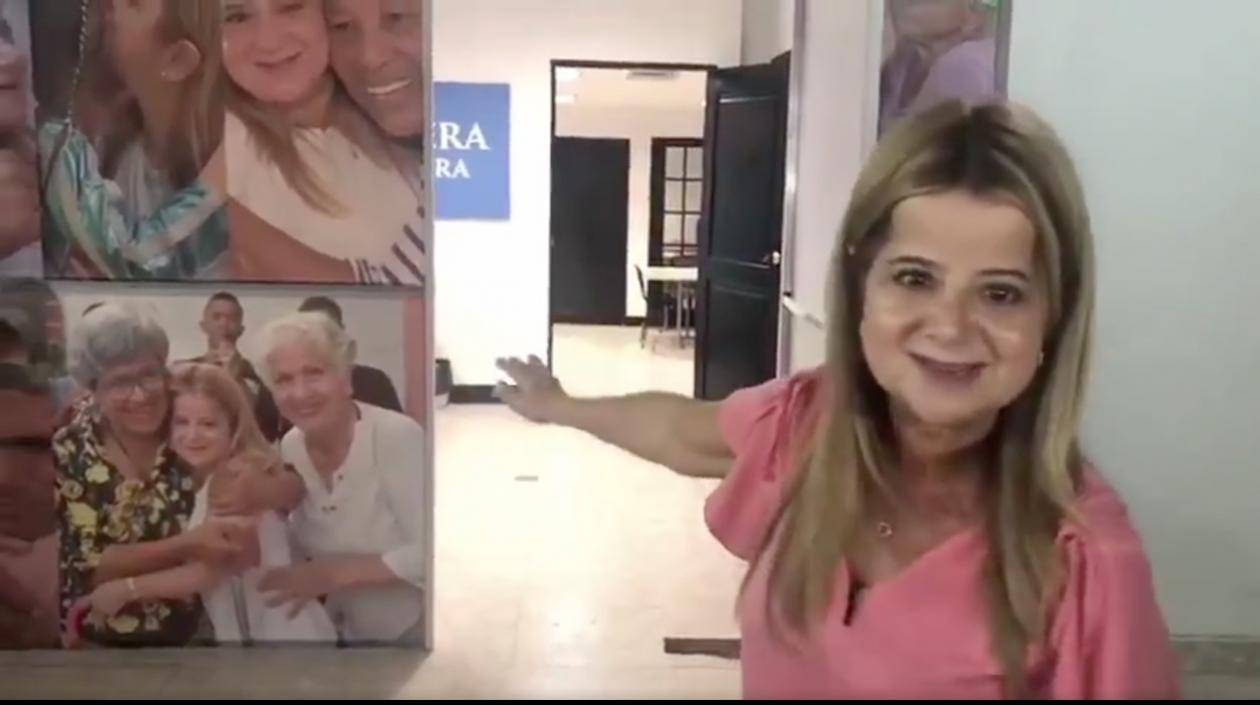 Elsa Noguera, candidata a la Gobernación del Atlántico.