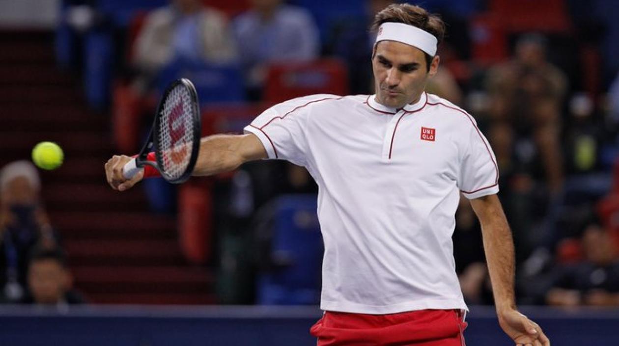 El tenista Roger Federer.