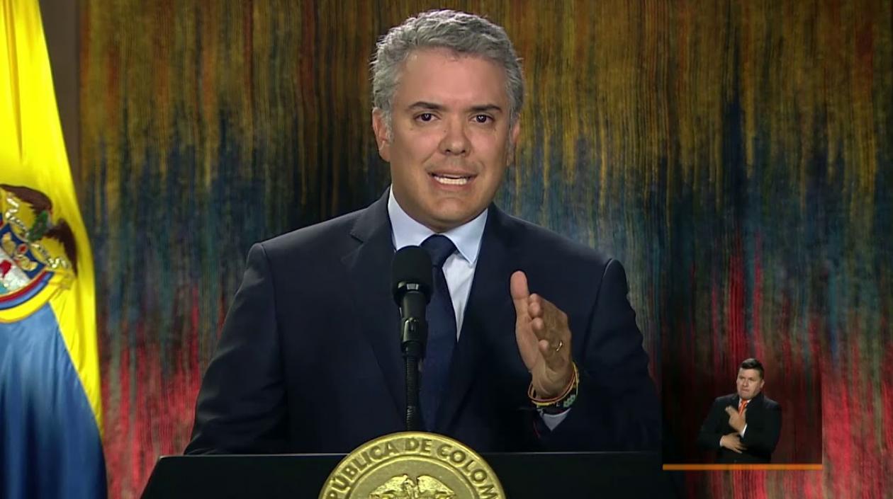 Presidente Iván Duque.