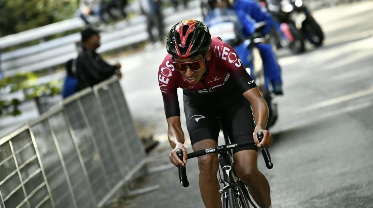 Egan Bernal, ciclista colombiano. 