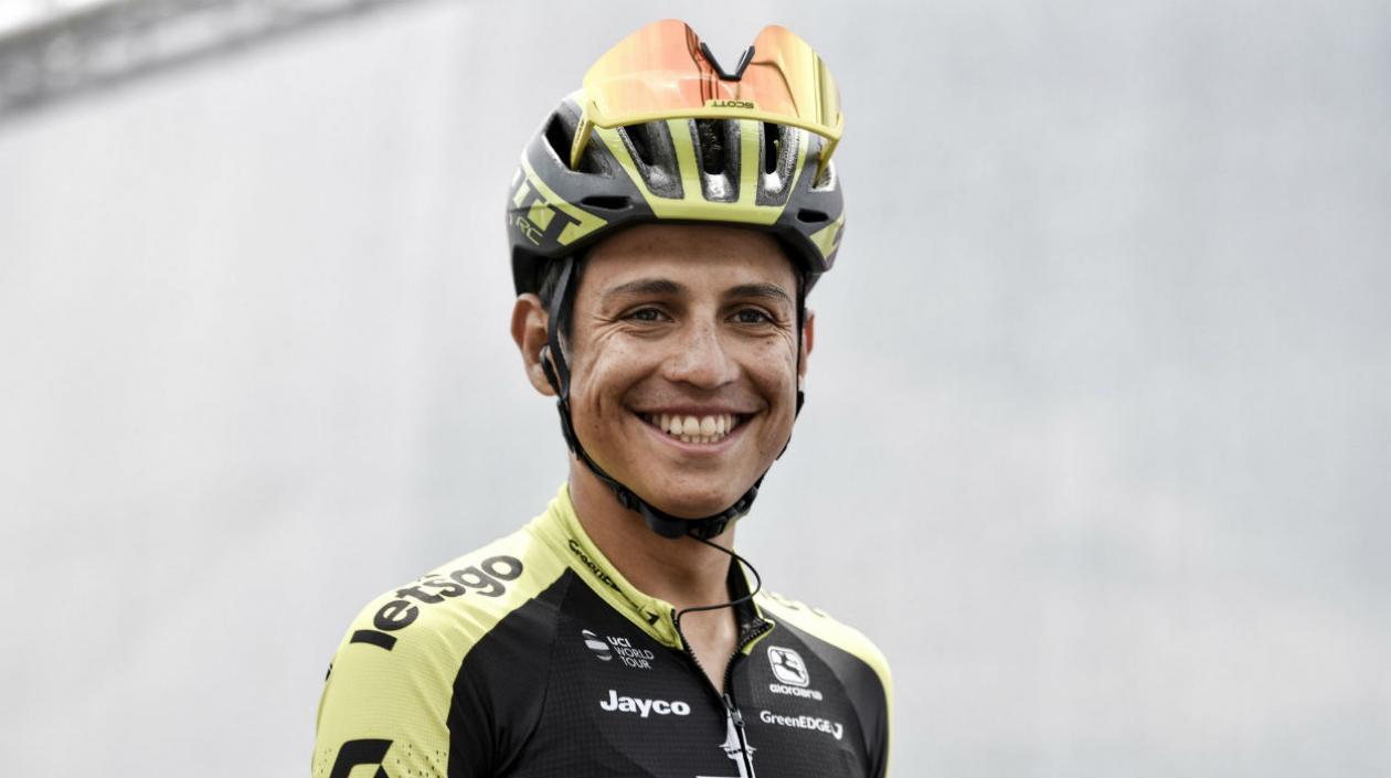 Esteban Chaves, ciclista colombiano. 
