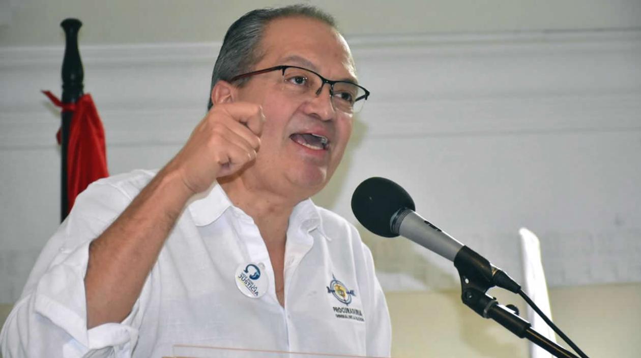 El Procurador General de la Nación, Fernando Carrillo Flórez