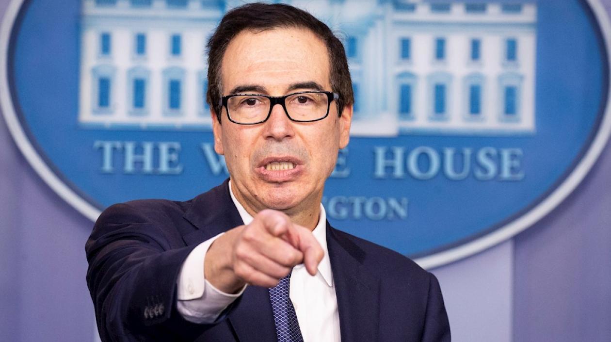 El secretario del Tesoro de EE.UU., Steven Mnuchin.