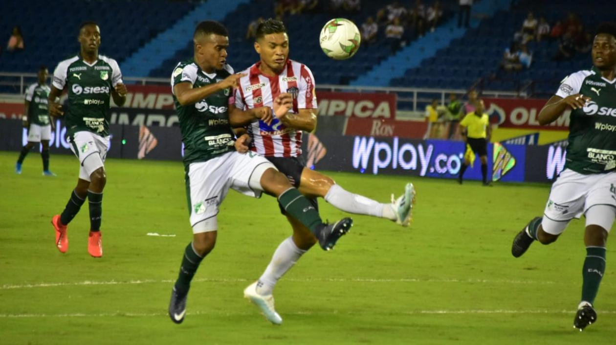 Teófilo Gutiérrez, delantero de Junior. 