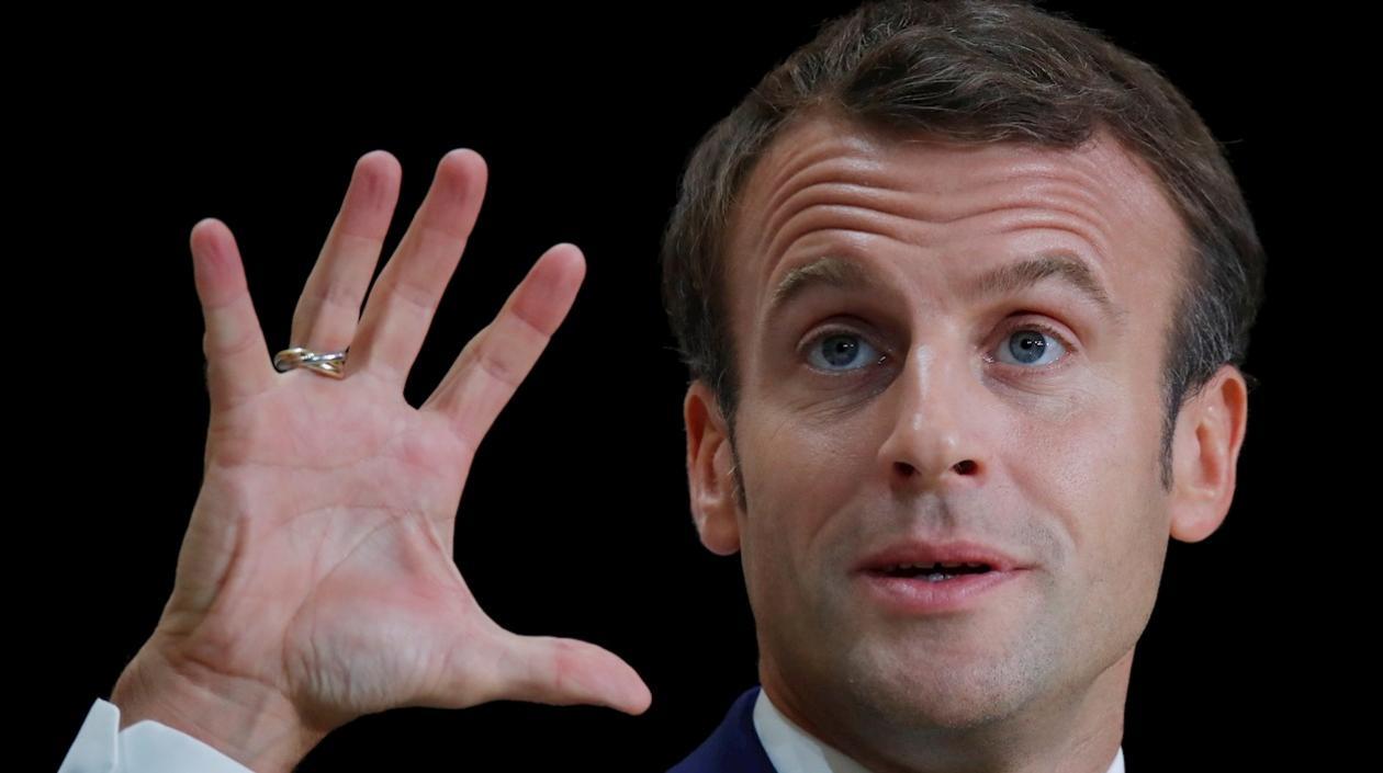 El presidente de Francia, Emmanuel Macron.