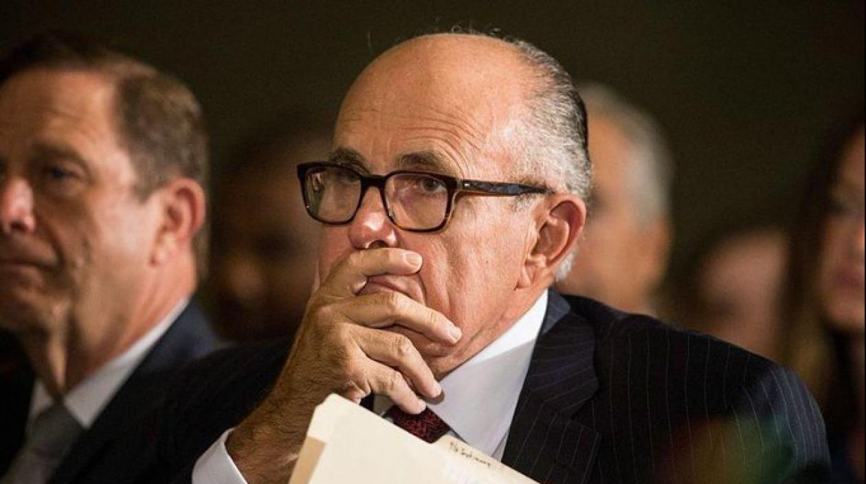 El abogado Rudy Giuliani.