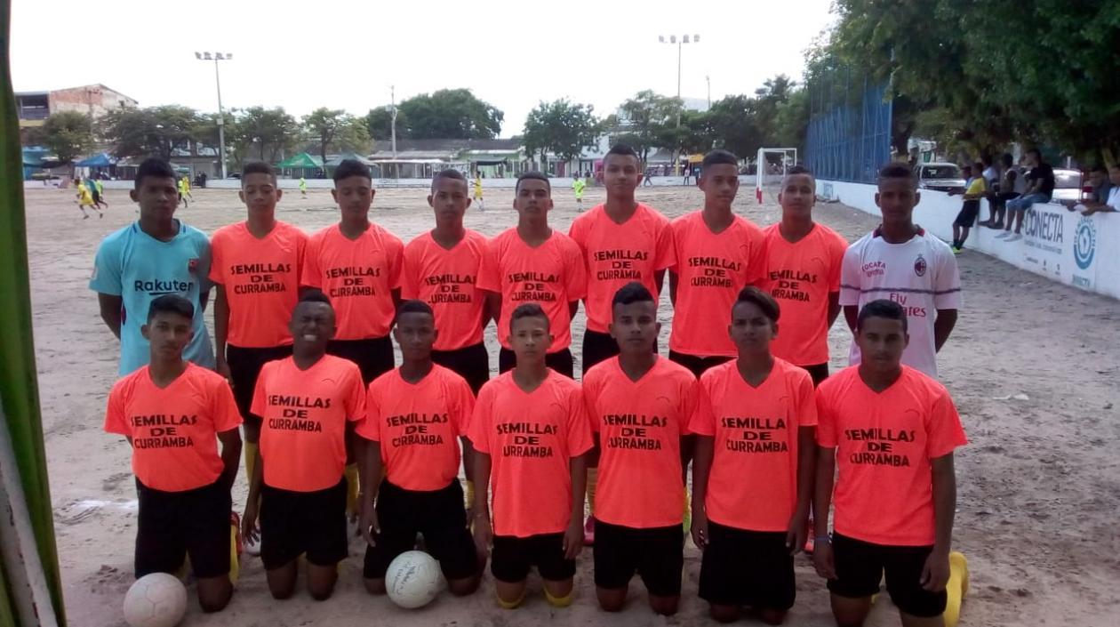 Escuadra de Semillas Curramba, uno de los finalistas. 