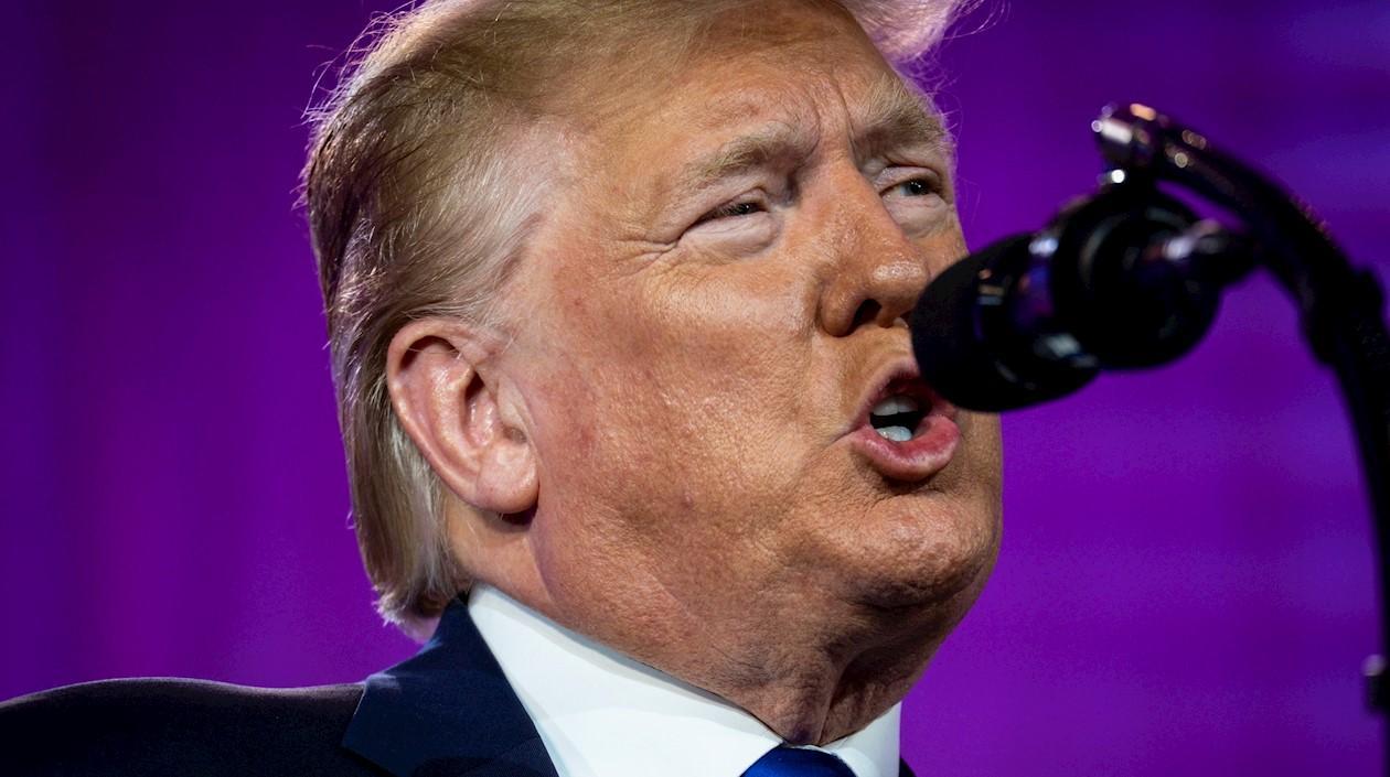 Donald Trump, presidente de Estados Unidos.