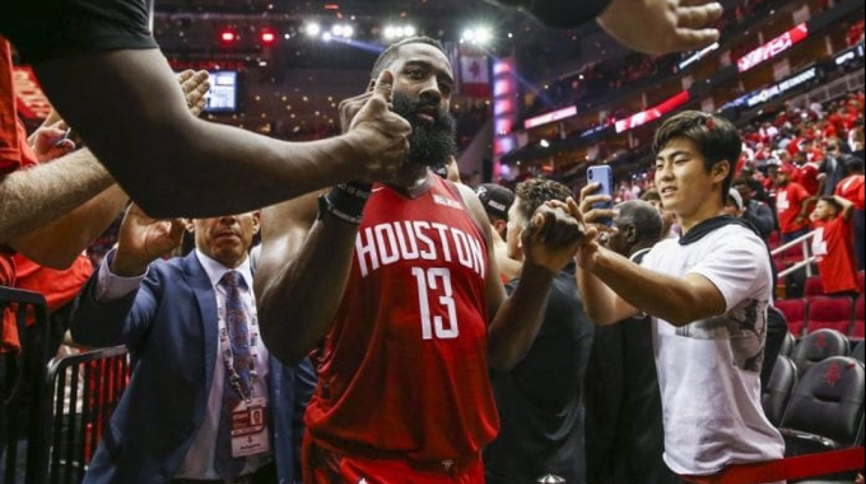 James Harden, estrella de los Rockets de Houston.